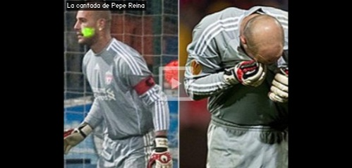 La noche aciaga de Reina: regala el empate al Steaua y le ciegan con un puntero láser