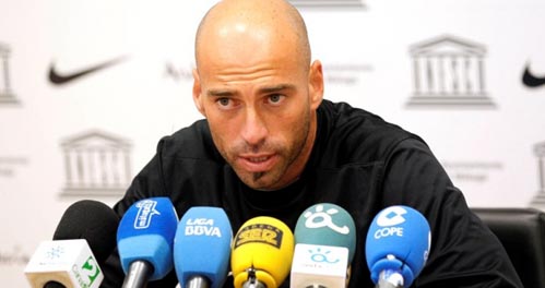 Willy Caballero, nominado al premio como mejor portero de la Liga BBVA