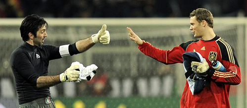 Buffon-Neuer, pasado, presente y futuro del arco