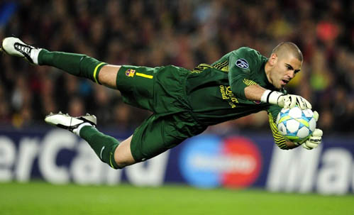 Víctor Valdés se despide del Barcelona en una comida