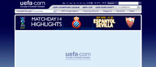 Sitio oficial del Futbol Europeo